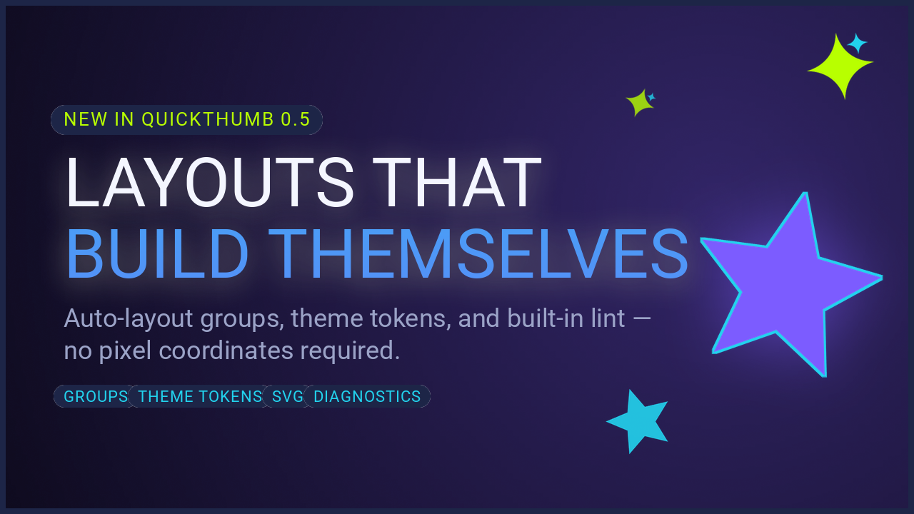 Launch announcement card